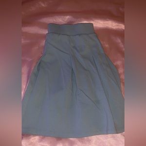 Light Blue skirt, worn a few times but freshly washed